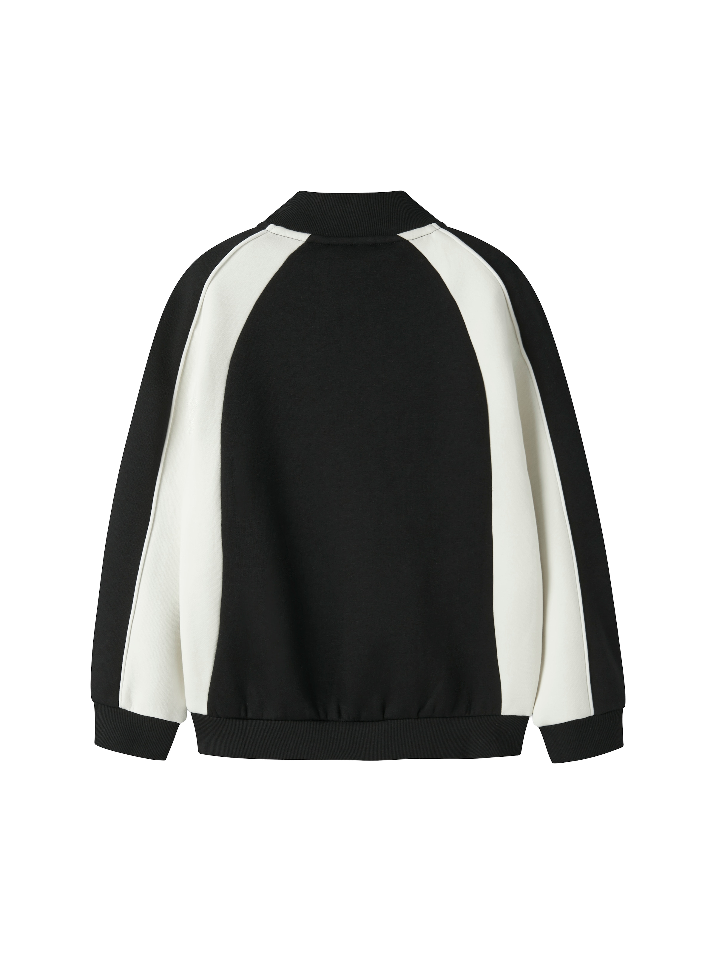 NAME IT - Sudadera con cremallera 'NKMLASSE' en negro