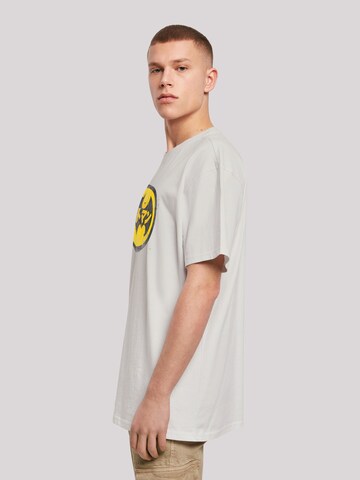 T-Shirt 'DC Comics Batman Japanese Logo Yellow' F4NT4STIC en gris