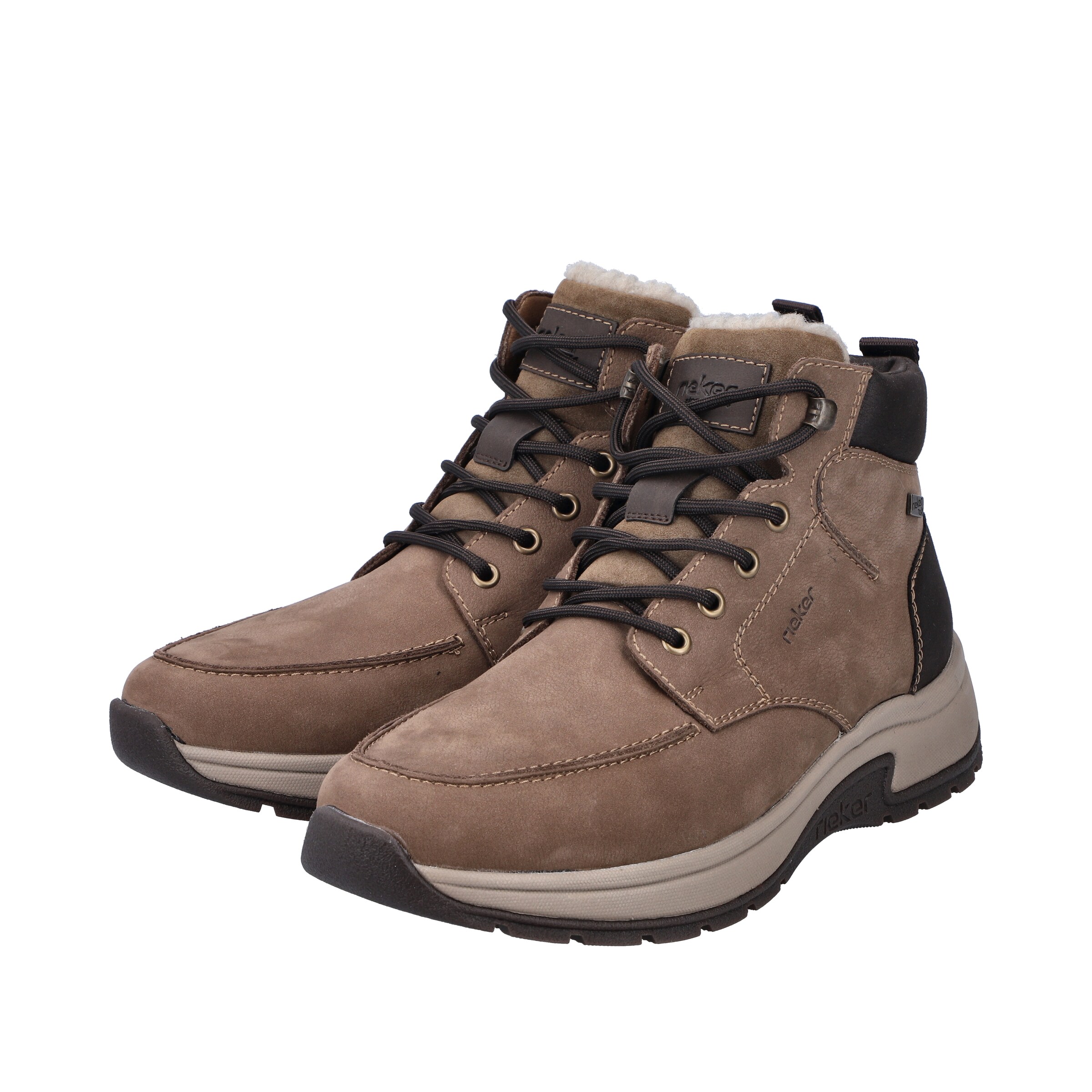Rieker Veterboots in Beige