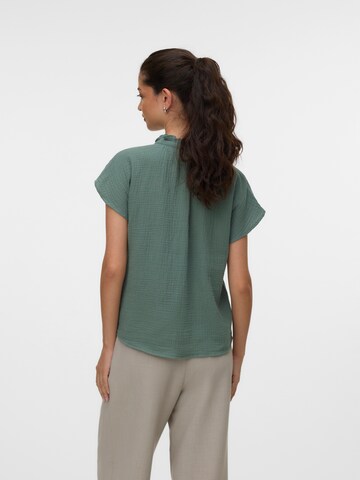 Bluză 'VMNATALI' de la VERO MODA pe verde