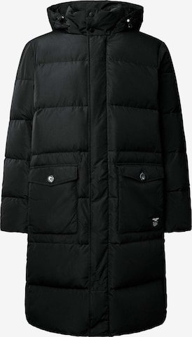 Manteau d’hiver 'Jussel' Pepe Jeans en noir : devant