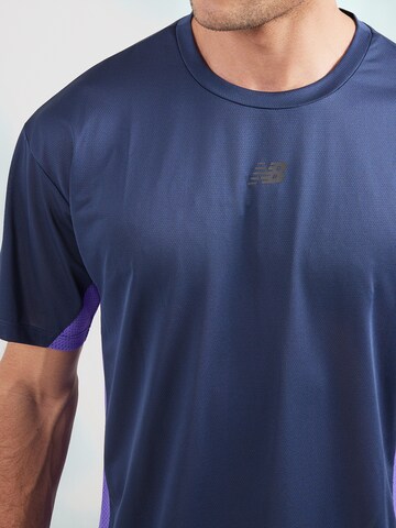 new balance Funkcionalna majica 'MT6116HP' | modra barva