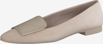 Paul Green Ballerinasko i beige: forside