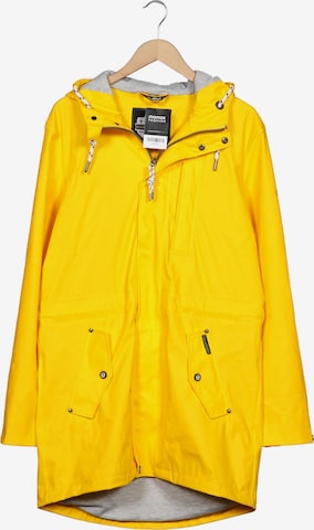 Schmuddelwedda Mantel M in Gelb: Vorderseite