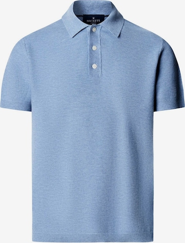 Hackett London Shirt 'HONEYCOMB' in Blue: front