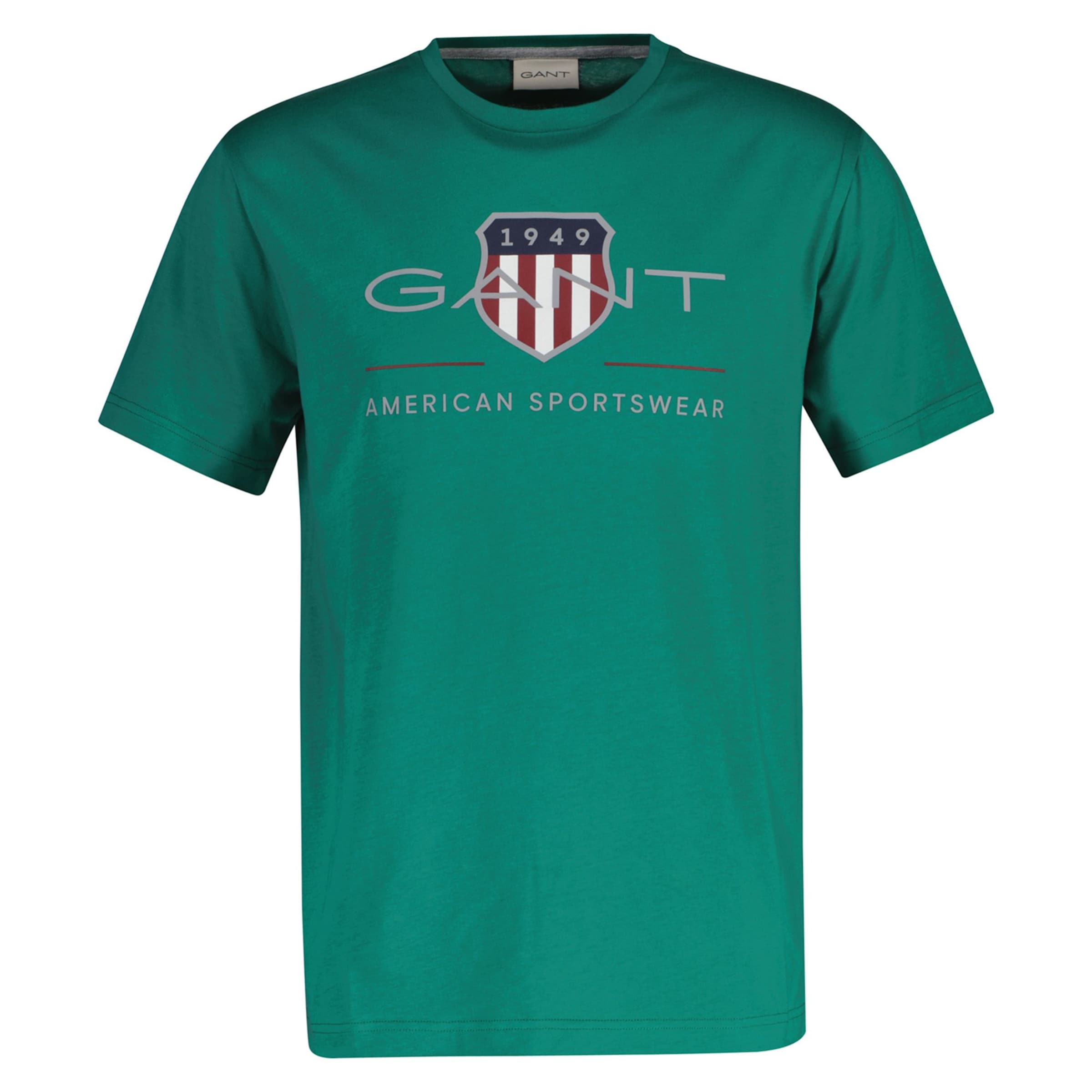 GANT Shirt in Groen: voorkant