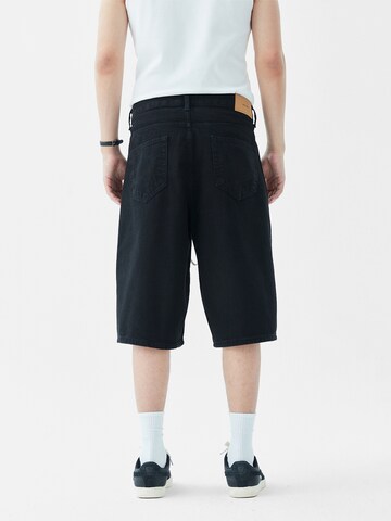 Loosefit Jeans 'Sunflower' di VAMOS CLO in nero