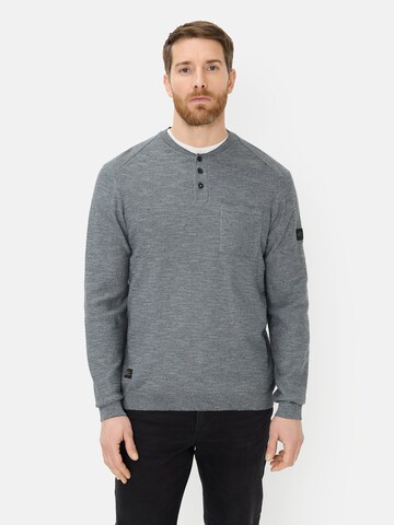 CAMEL ACTIVE Sweater in Blue: front