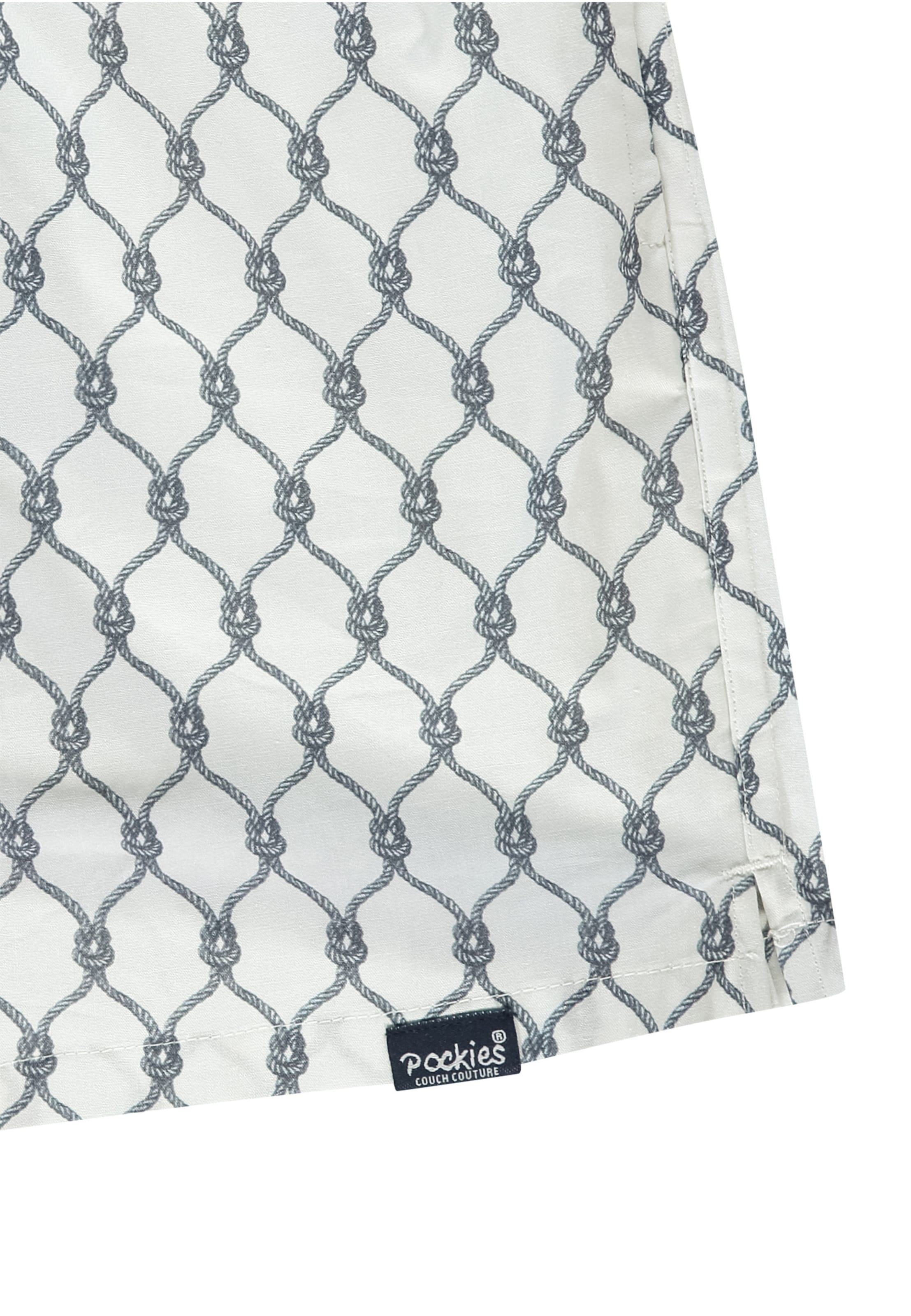 Pockies Boxerky 'Naval' – bílá