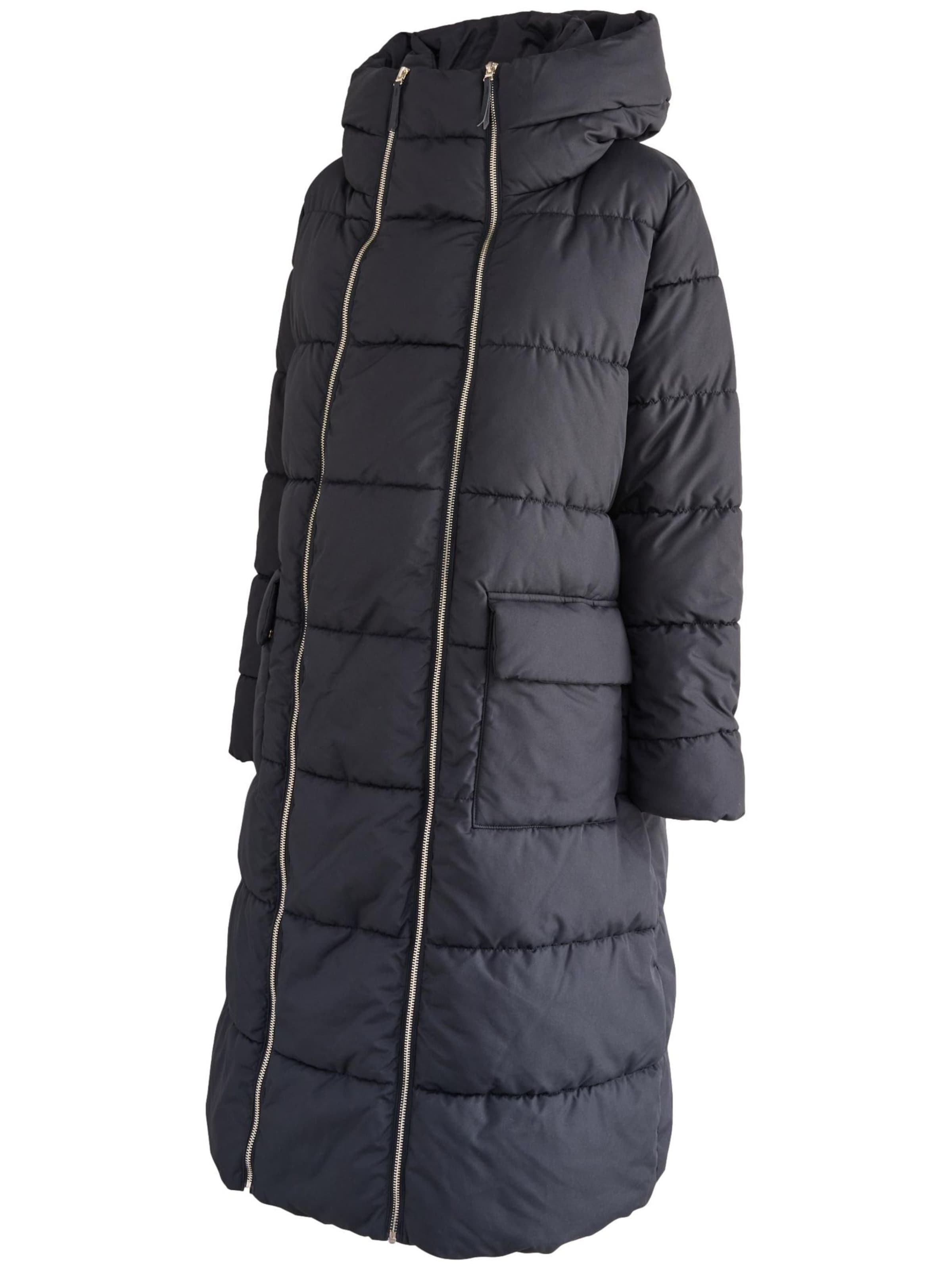 Next Zimski plašč | črna barva, Prikaz izdelka