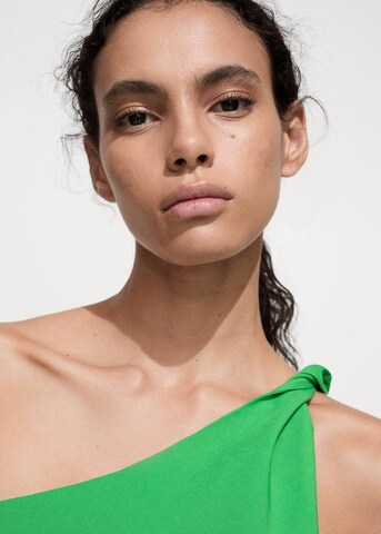 MANGO Top 'Aborigen' in Green