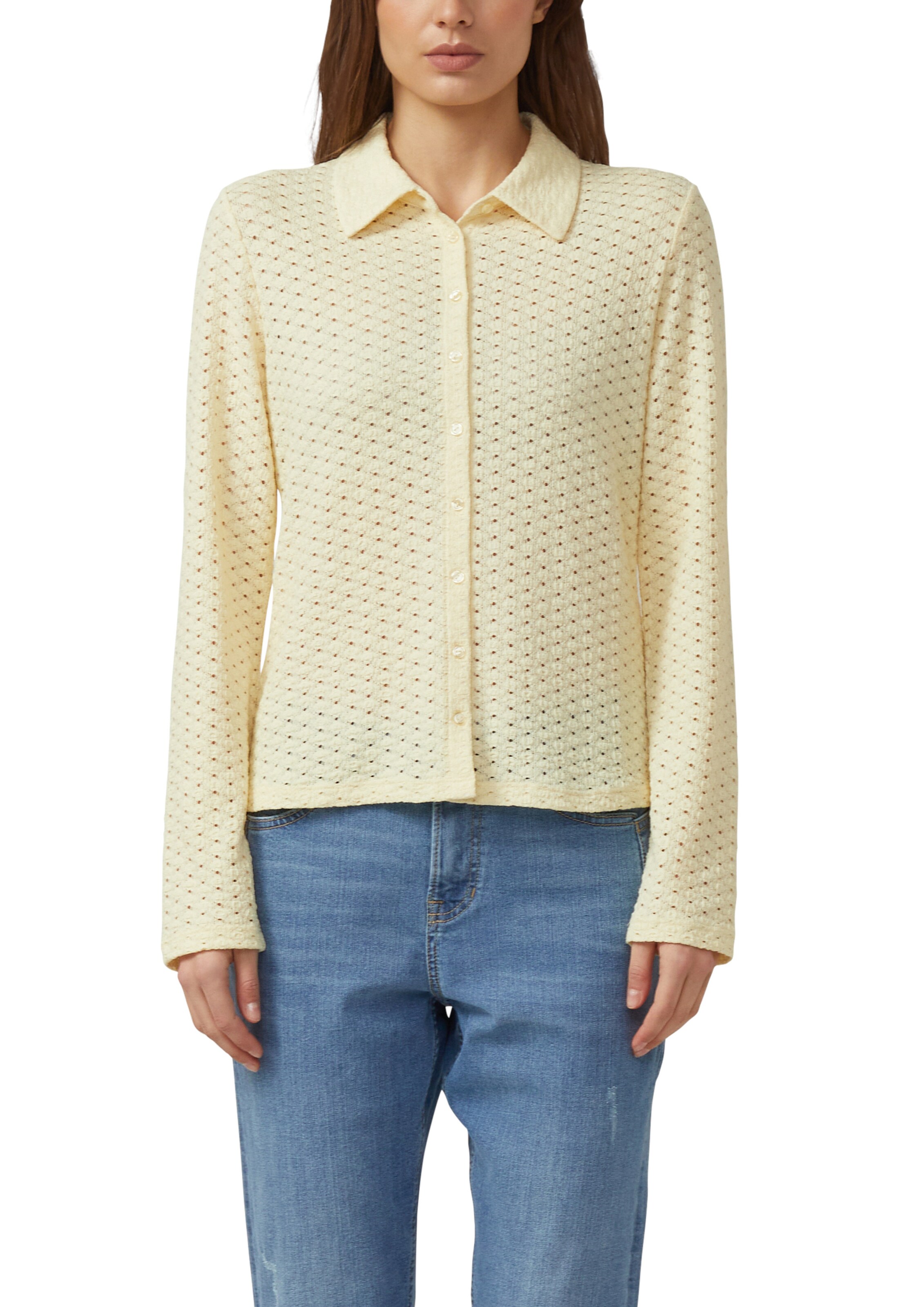 s.Oliver Blouse in Yellow