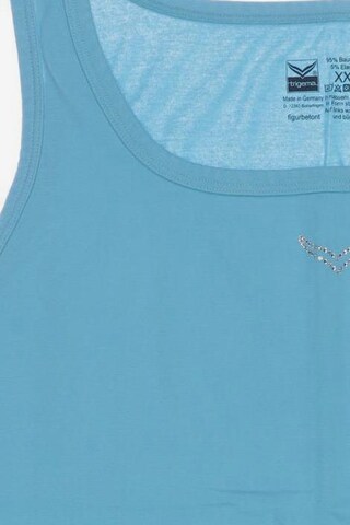 Trigema Top & Shirt in XXL in Blue