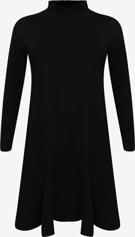 Yoek Dress 'Organic' in Black: front