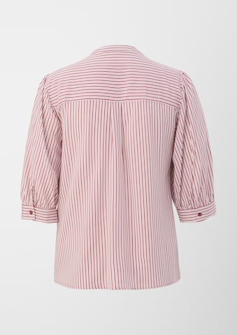 TRIANGLE Bluse in Pink