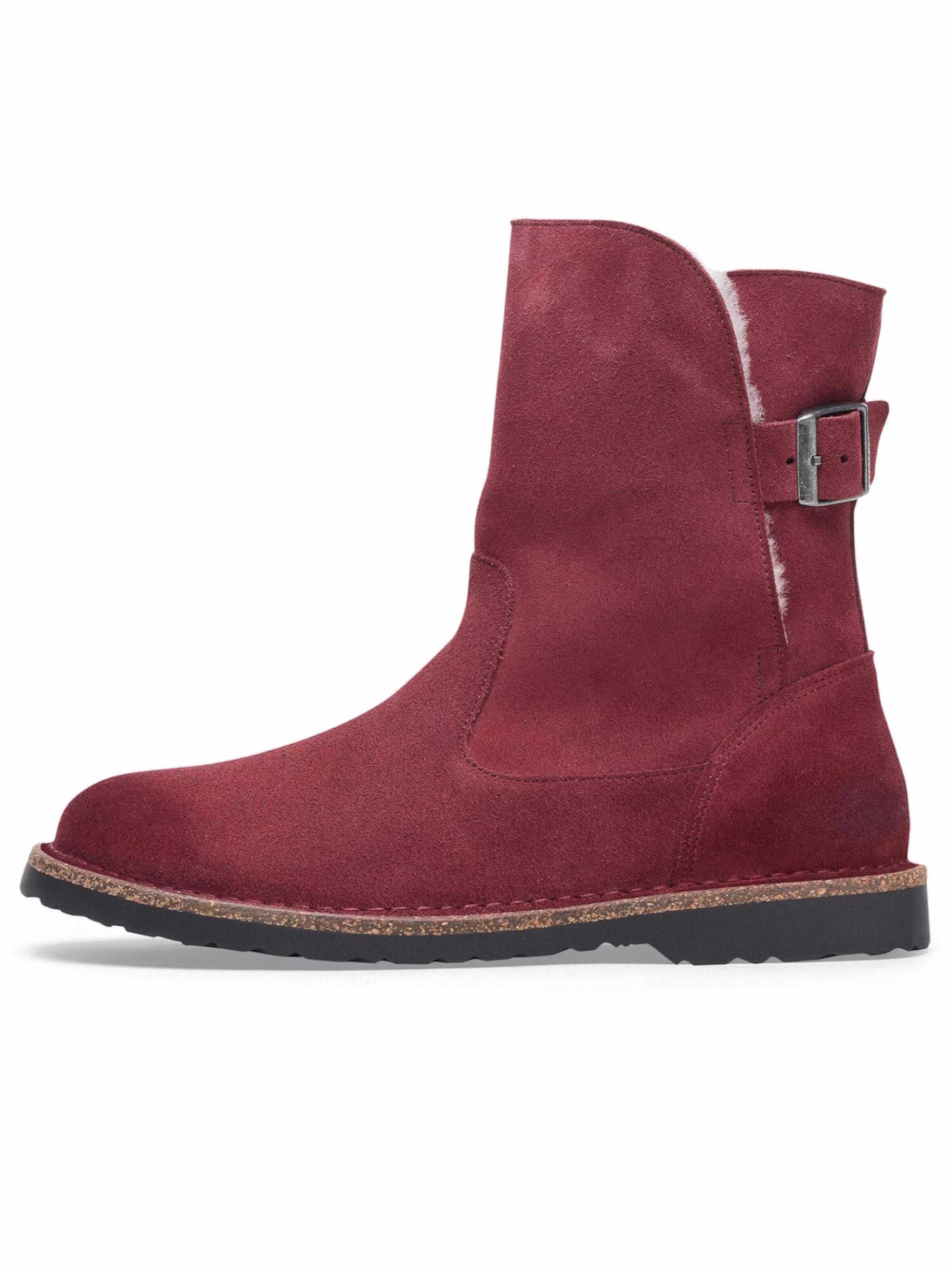 BIRKENSTOCK Bootie 'Uppsala' in Red: front