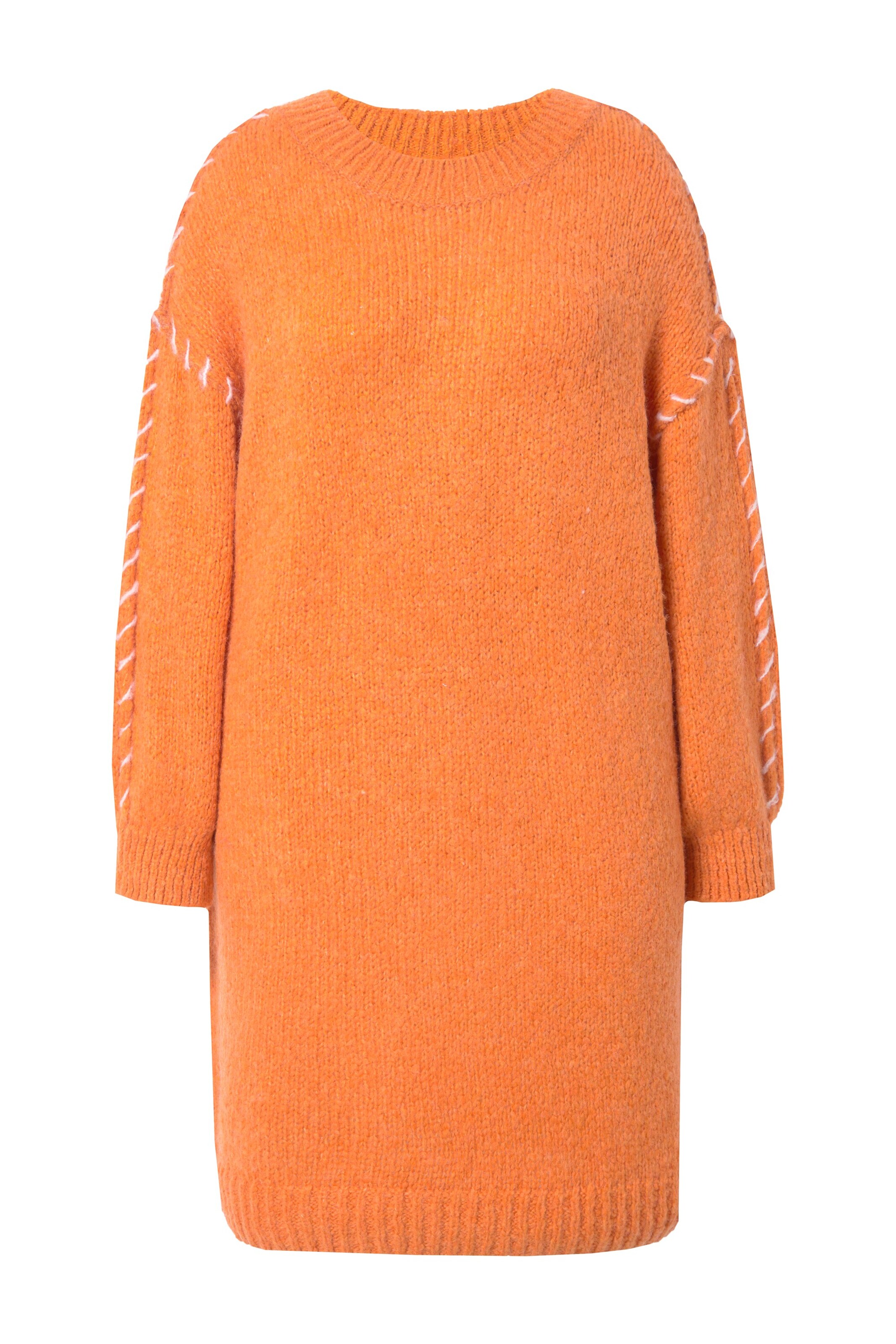 Studio Untold Knit dress in Orange: front