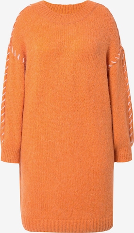 Robes en maille Studio Untold en orange : devant