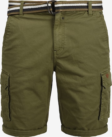 BLEND Regular Cargo Pants 'Brian' in Green: front