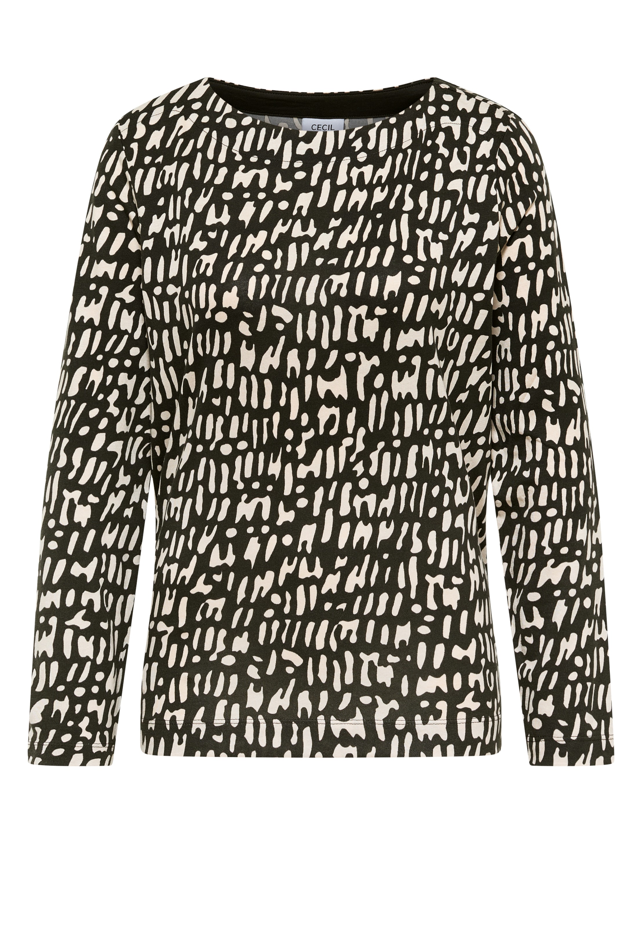 CECIL Shirt in Black: front