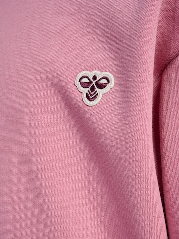 Hummel Спортивный свитшот в Ярко-розовый