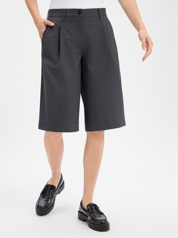 Samsøe Samsøe Regular Trousers 'Saharper' in Grey: front