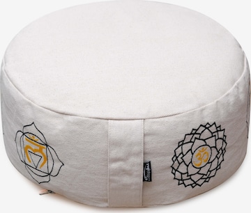 Yogishop Pillow in White: front