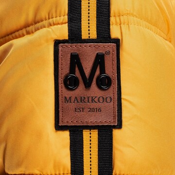 MARIKOO Winter Coat 'Armasa' in Yellow