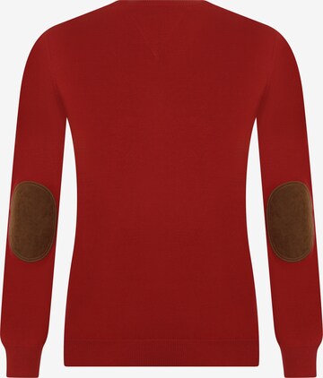 DENIM CULTURE Pullover 'ISABELLA' in Rot