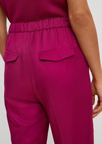 COMMA Slimfit Hose in Pink