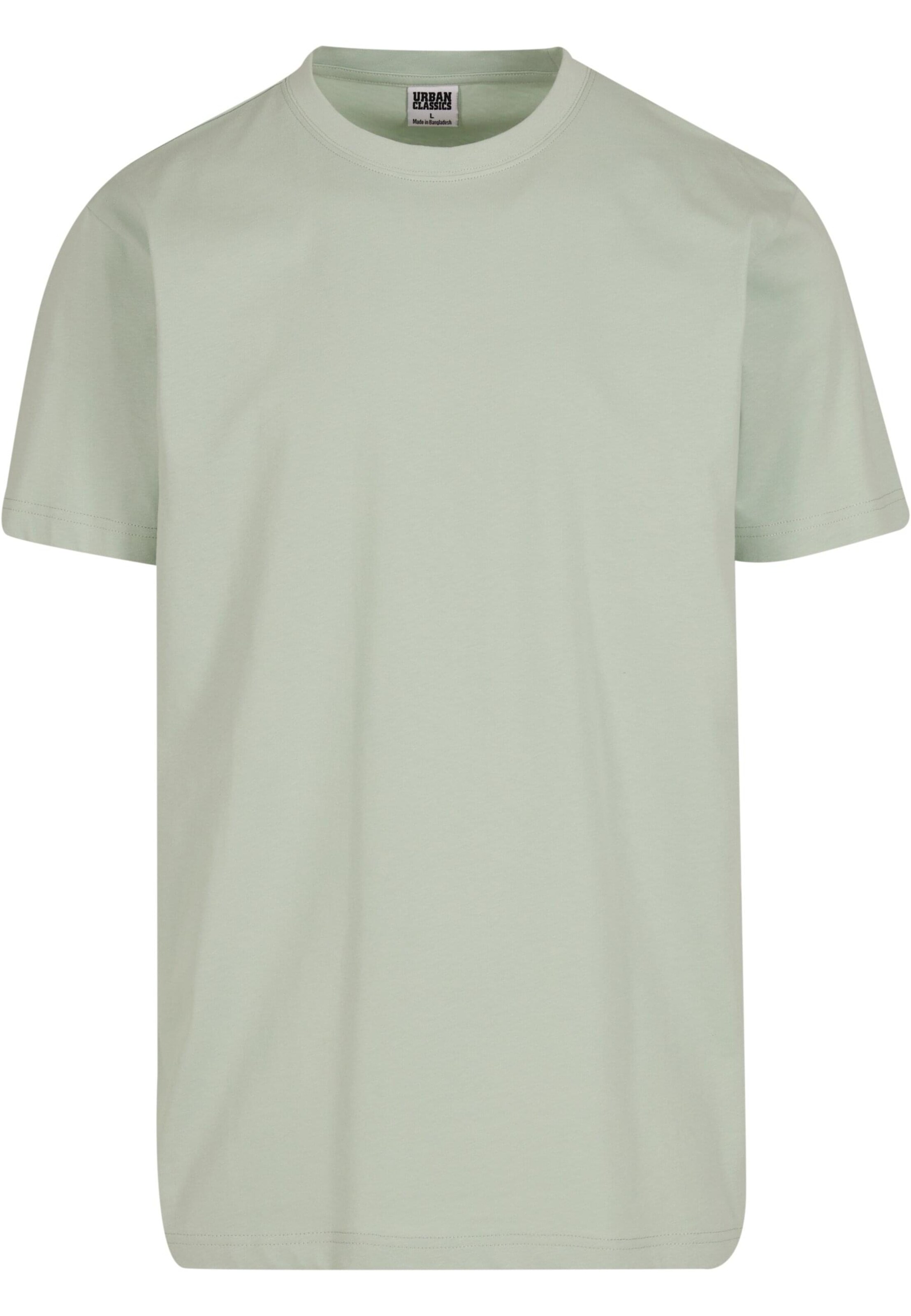 Urban Classics Shirt in Groen: voorkant