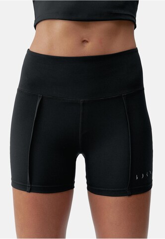 Born Slimfit Pantalon 'Sayani ' in Zwart: voorkant