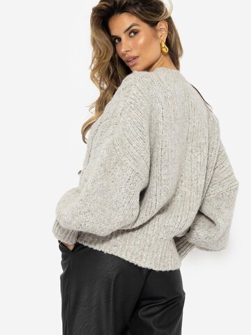 SASSYCLASSY Oversized Cardigan in Grey