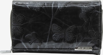 Jennifer Jones Wallet in Black: front