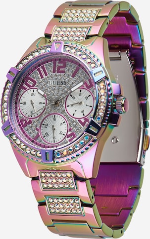 GUESS Analog Watch in Purple: front