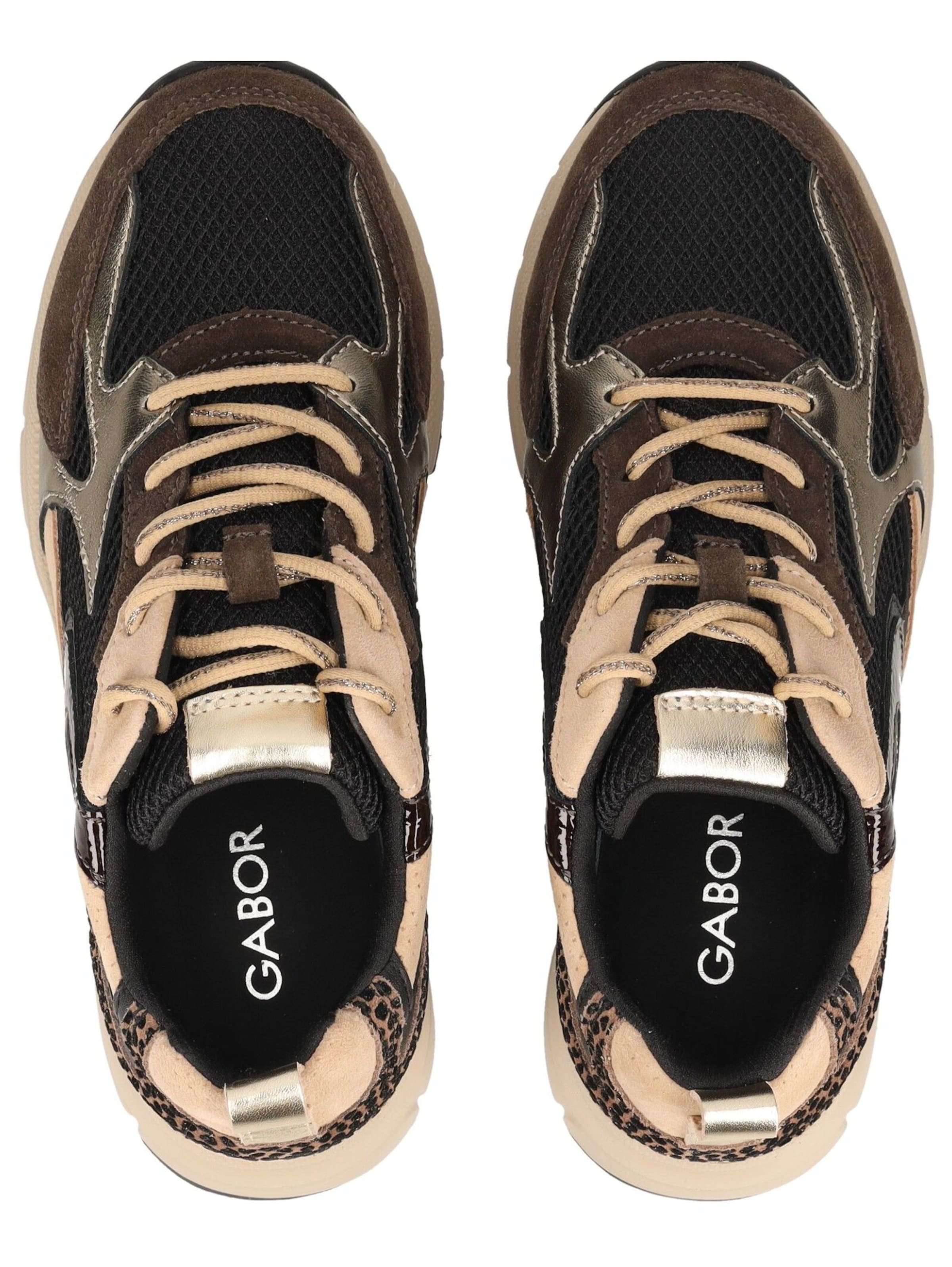 GABOR Sneaker in Braun