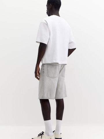 T-Shirt Pull&Bear en blanc