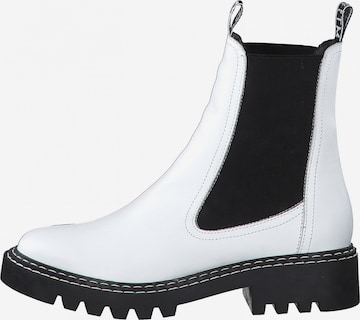 TAMARIS Chelsea Boots i hvid