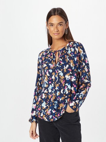 s.Oliver Shirt in Blauw: voorkant