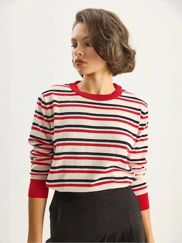Pullover di Bianco Lucci in rosso