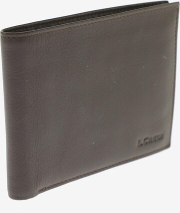 L.CREDI Small Leather Goods in One size in Brown: front