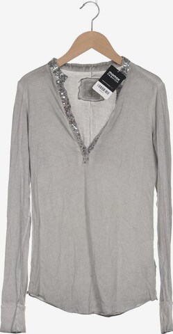 BETTER RICH Langarmshirt M in Grau: predná strana