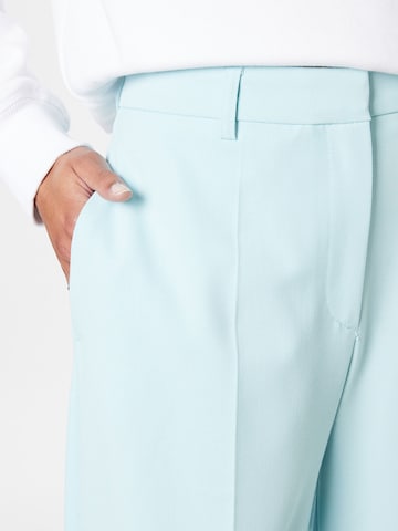 Samsøe Samsøe Zvonové kalhoty Kalhoty s puky 'KAI' – modrá