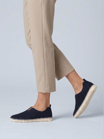 ILSE JACOBSEN Slip-Ons 'Tulip3485' in Blue: front