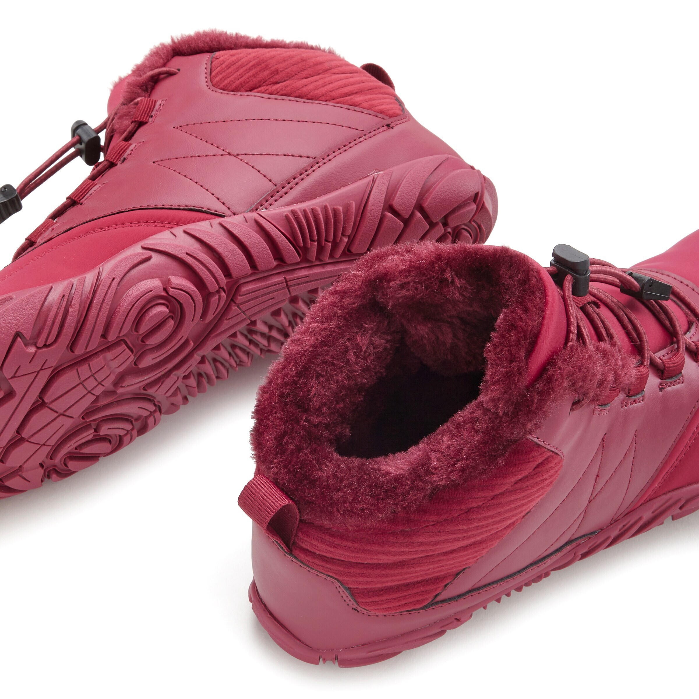 Sneaker alta di VIVANCE in rosso