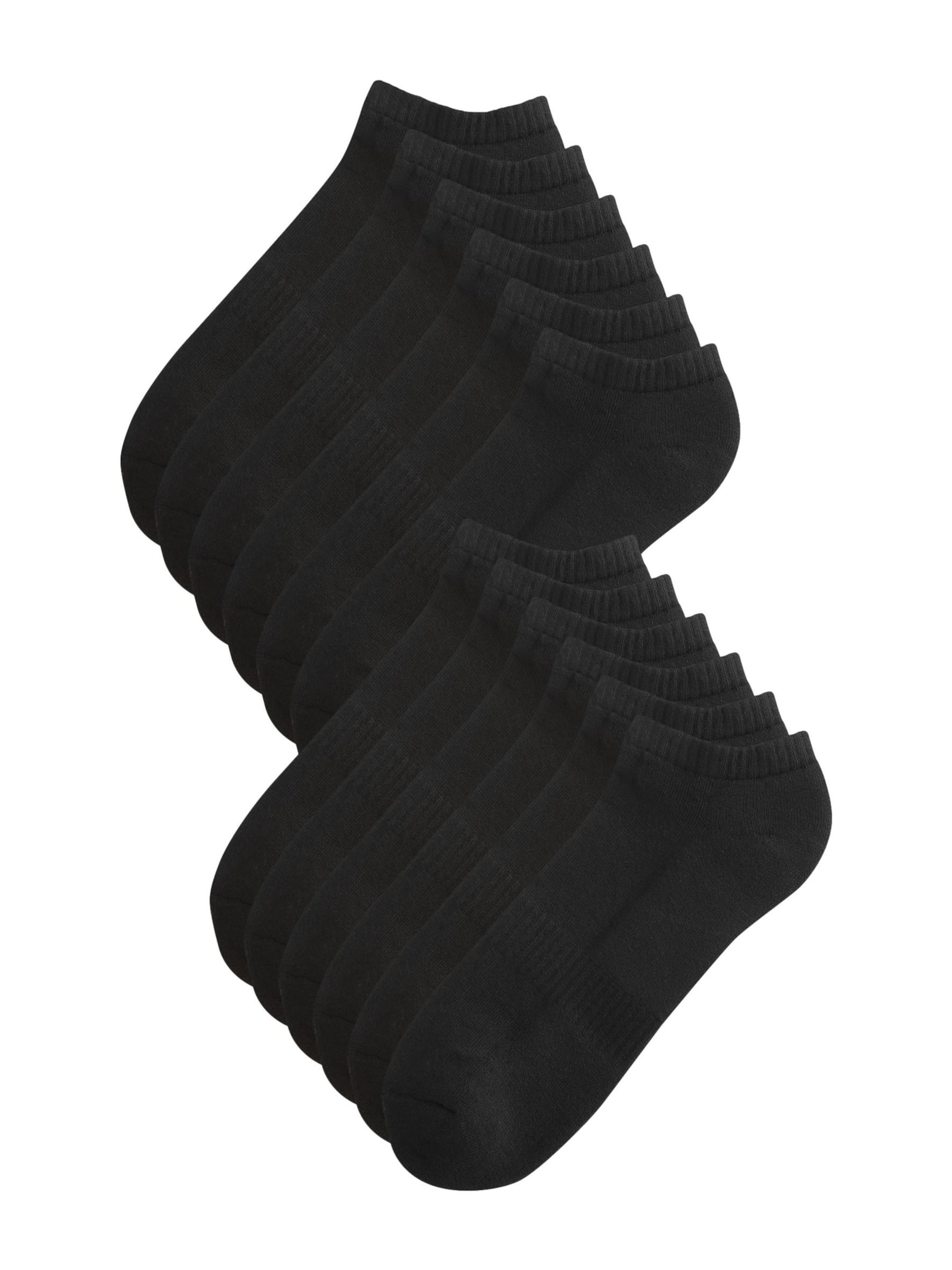 Next Socks in Black: front