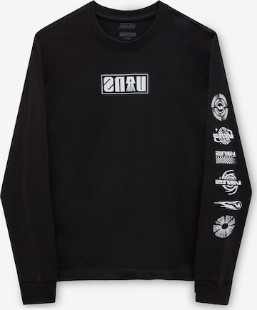 T-shirt 'SPACE RIGHT' VANS en noir : devant