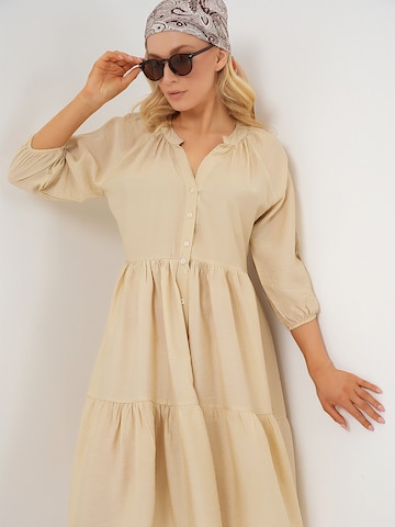 Bigdart Shirt dress in Beige