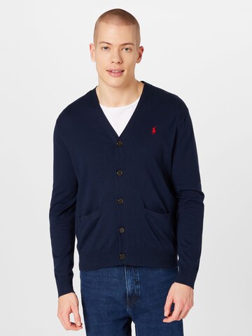 Vestes en maille Polo Ralph Lauren en bleu : devant