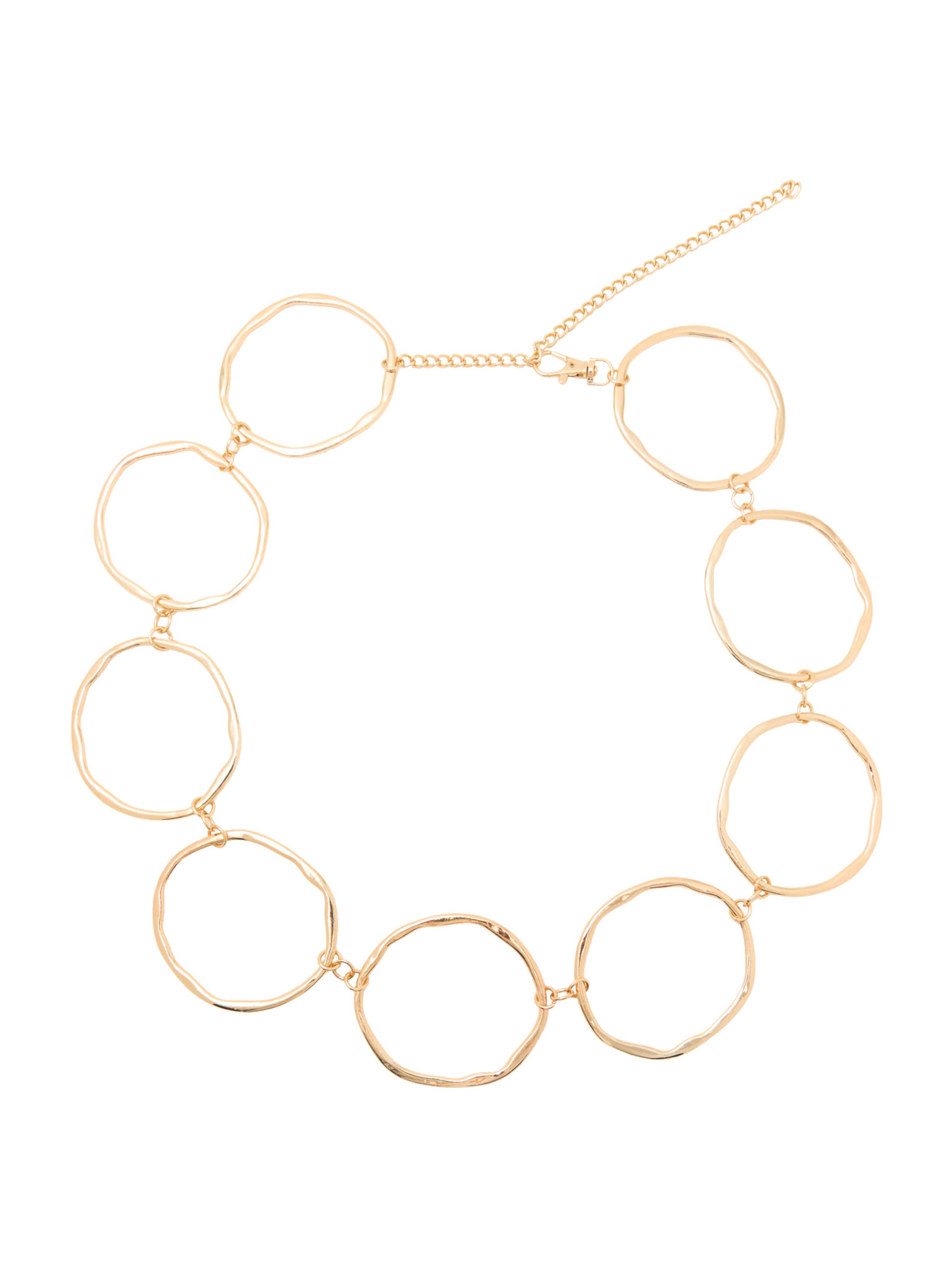 Pull&Bear Gürtel in Gold: Vorderseite